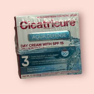 Cicatricure Aqua Defense Day Cream With SPF 15 Triple Hydration 1.7oz Ex 01/2023